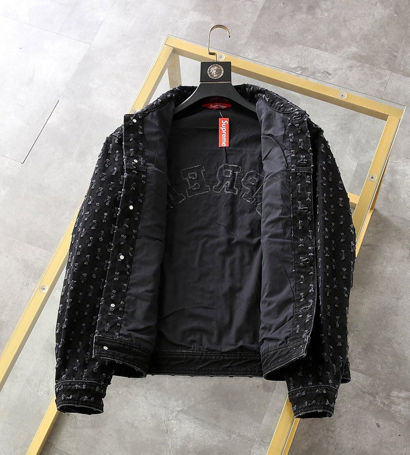 シュプリーム パーフォレイテッドデニムトラッカージャケット 3色 Sht66970